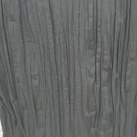 Harve Benard, Black Button up w/ tassel tie front - Picture 9 of 12